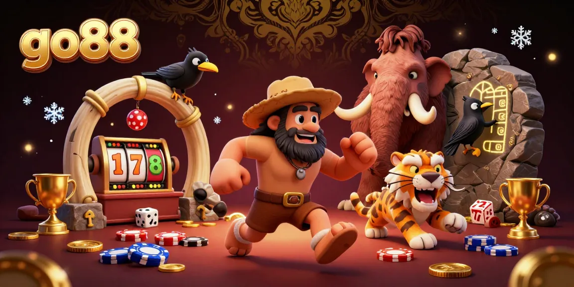 Experience the excitement of go88 with this vibrant casino scene featuring unique characters and elements.